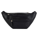 Cangurera de piel para caballero Ll-5290