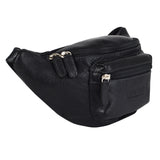 Cangurera de piel para caballero Ll-5290