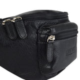 Cangurera de piel para caballero Ll-5290