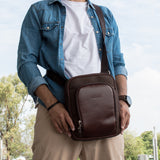 Mariconera con Tapa de Piel Ll-2178