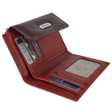 Cartera para dama de piel Ll-3402