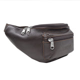 Cangurera de piel para caballero Ll-5290