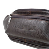 Cangurera de piel para caballero Ll-5290