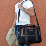 Portafolio para Caballero con Detalles en Piel Ll-2042