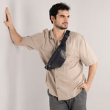 Cangurera Balistic con Detalles en Piel Essential Ll-2222