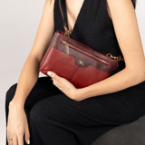 Bolsa crossbody de piel para dama Ll-3249