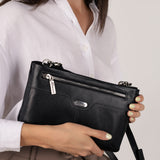 Bolsa crossbody de piel para dama Ll-3249