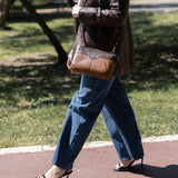 Bolsa crossbody de piel para dama Ll-3249