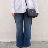 Bolsa crossbody de piel para dama Ll-3249