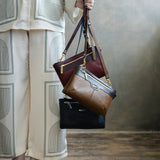 Bolsa crossbody de piel para dama Ll-3249