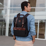 Backpack para Negocios Balistic con Piel Ll-2174