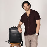 Backpack de Piel para Laptop 15" Ll-2177