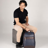 Backpack de Piel para Laptop 15" Ll-2177