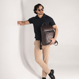 Backpack de Piel para Laptop 15" Ll-2177