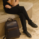 Backpack de Piel para Laptop 15" Ll-2177