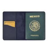 Porta pasaporte de Piel Minimalista  Ll-2227