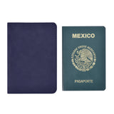 Porta pasaporte de Piel Minimalista  Ll-2227