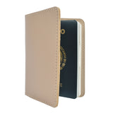 Porta pasaporte de Piel Minimalista  Ll-2227