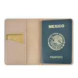 Porta pasaporte de Piel Minimalista  Ll-2227