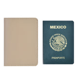 Porta pasaporte de Piel Minimalista  Ll-2227
