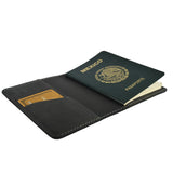 Porta pasaporte de Piel Minimalista  Ll-2227