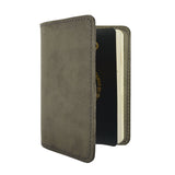 Porta pasaporte de Piel Minimalista  Ll-2227