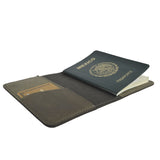 Porta pasaporte de Piel Minimalista  Ll-2227