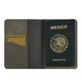 Porta pasaporte de Piel Minimalista  Ll-2227