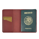 Porta pasaporte de Piel Minimalista  Ll-2227