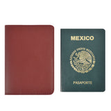 Porta pasaporte de Piel Minimalista  Ll-2227
