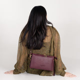 Bolsa tipo Clutch de Piel Ll-3220