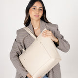 Bolsa Tote de Piel con Zipper Ll-3271z