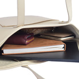 Bolsa Tote de Piel con Zipper Ll-3271z