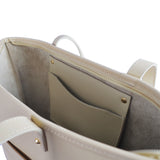 Bolsa Tote de Piel con Zipper Ll-3271z