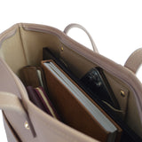 Bolsa Tote de Piel con Zipper Ll-3271z