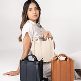 Crossbody Tipo Saddle de Piel Napa Ll-3272