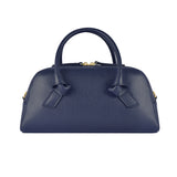 Bolsa Bowling de Piel con Asas de Nudo Ll-3280
