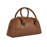 Bolsa Bowling de Piel con Asas de Nudo Ll-3280