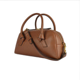 Bolsa Bowling de Piel con Asas de Nudo Ll-3280