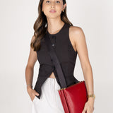 Crossbody de Piel Ajustable Ll-3281