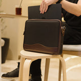 Maletín Ejecutivo Caballero con Detalles en Piel Ll-638