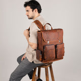 Backpack de Piel Caballero Ll-2192