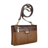 Bolsa crossbody de piel para dama Ll-3249