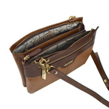 Bolsa crossbody de piel para dama Ll-3249