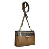 Bolsa crossbody de piel para dama Ll-3249