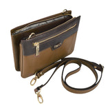 Bolsa crossbody de piel para dama Ll-3249