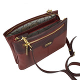 Bolsa crossbody de piel para dama Ll-3249