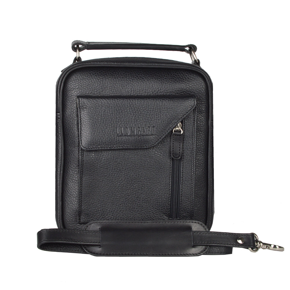 Mariconera para Hombre de Piel Modelo Ll-670