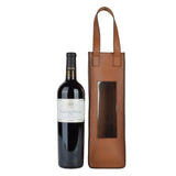 Porta vino de piel  Ll-2190
