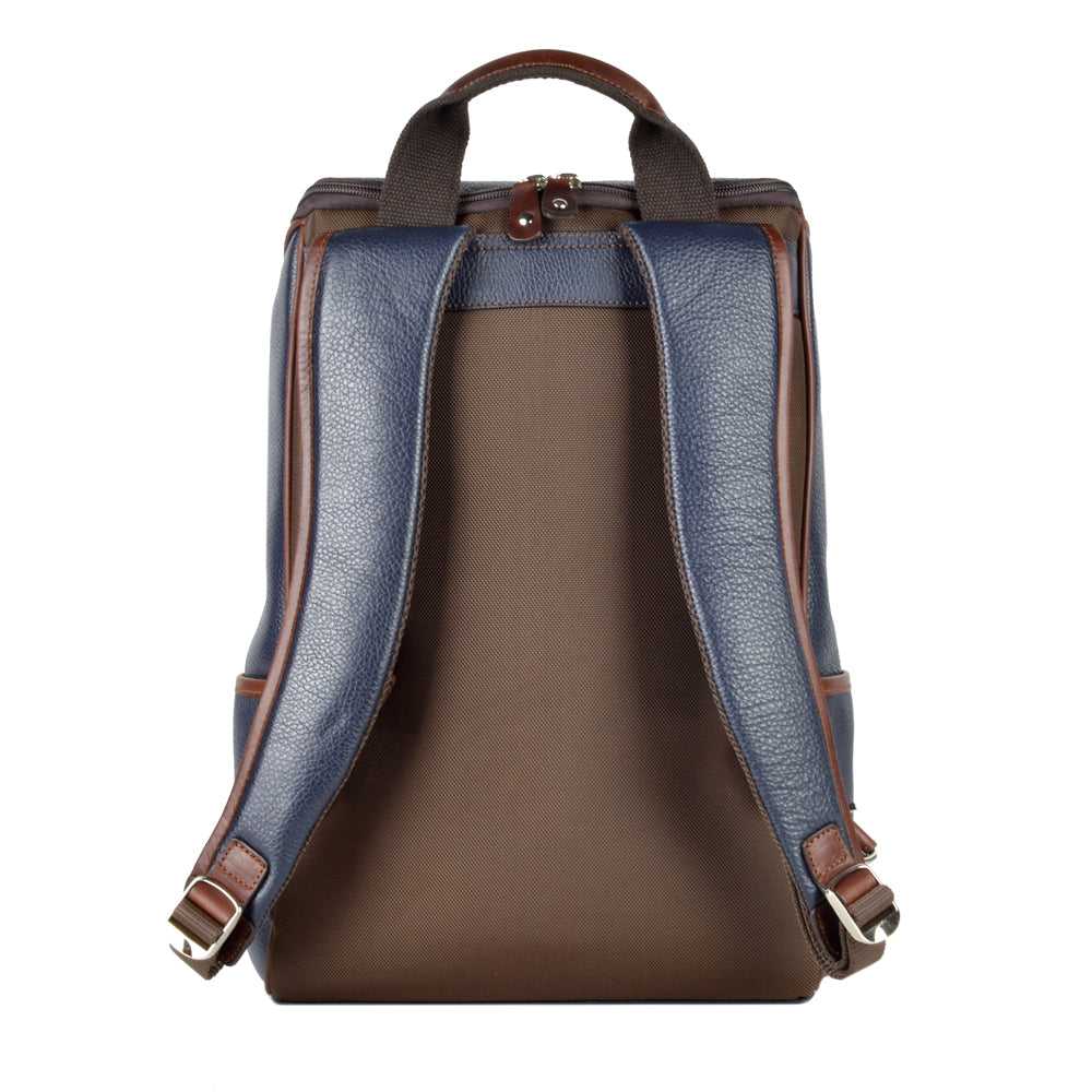 Cluci Mochila Cuero Para Laptop Mujer Curtido Vegetal Grano